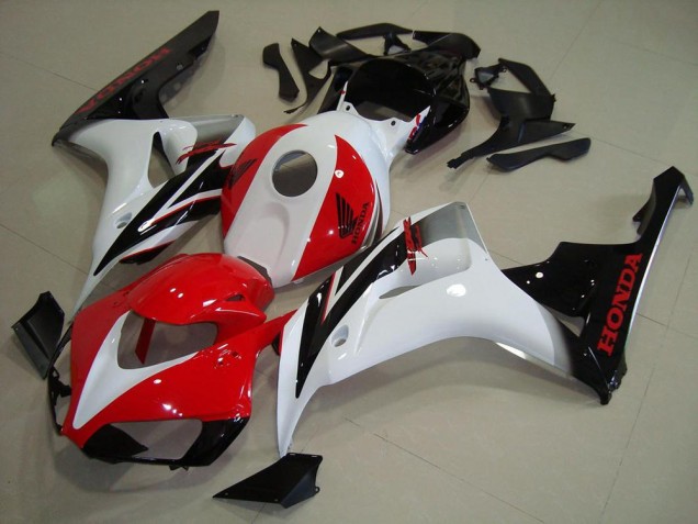 Best 2006-2007 Red White Black Honda CBR1000RR Motorcycle Replacement Fairings Canada Best 2006-2007 Red White Black Honda CBR1000RR Motorcycle Replacement Fairings Canada
