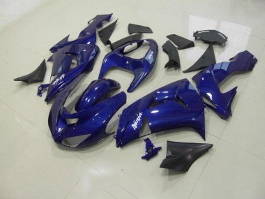 Best 2006-2007 Dark Blue Kawasaki ZX10R Replacement Fairings Canada