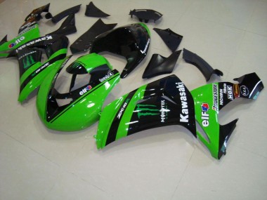 Best 2006-2007 Green Monster Race Kawasaki ZX10R Motorcycle Fairings Kit Canada