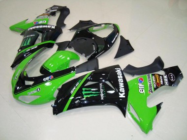 Best 2006-2007 Green Monster Kawasaki ZX10R Bike Fairings Canada