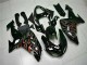 Best 2006-2007 Black Red Flame Kawasaki ZX10R Motorcyle Fairings Canada Best 2006-2007 Black Red Flame Kawasaki ZX10R Motorcyle Fairings Canada