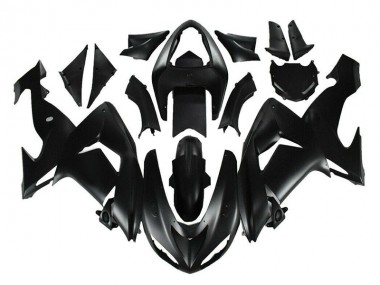 Best 2006-2007 Matte Black Kawasaki ZX10R Motor Fairings Canada