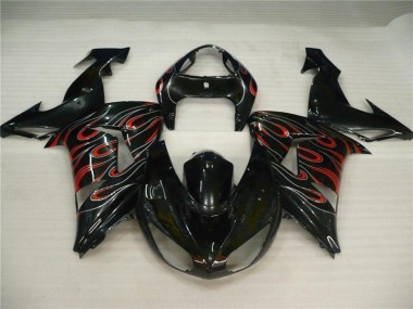 Best 2006-2007 Black Grey Red Kawasaki ZX10R Motorbike Fairing Canada