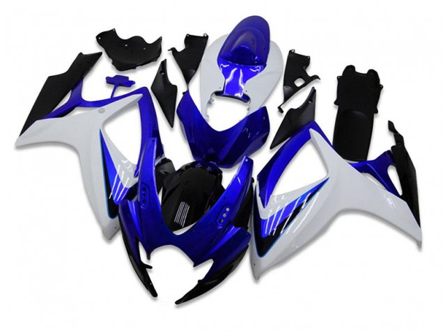 Best 2006-2007 Blue White Suzuki GSXR 600/750 Motorbike Fairing Canada Best 2006-2007 Blue White Suzuki GSXR 600/750 Motorbike Fairing Canada