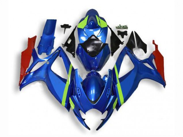 Best 2006-2007 Blue Suzuki GSXR 600/750 Motorcyle Fairings Canada Best 2006-2007 Blue Suzuki GSXR 600/750 Motorcyle Fairings Canada