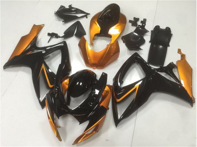 Best 2006-2007 Black Orange Suzuki GSXR 600/750 Motor Fairings Canada Best 2006-2007 Black Orange Suzuki GSXR 600/750 Motor Fairings Canada