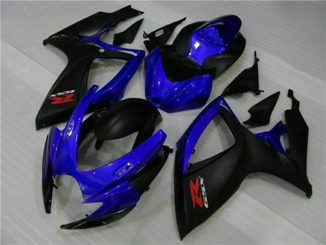 Best 2006-2007 Blue Black Suzuki GSXR 600/750 Motorbike Fairing Kits Canada Best 2006-2007 Blue Black Suzuki GSXR 600/750 Motorbike Fairing Kits Canada