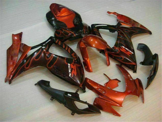 Best 2006-2007 Red Suzuki GSXR 600/750 Motorbike Fairings Canada