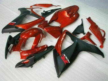 Best 2006-2007 Red Black Suzuki GSXR 600/750 Motorcycle Bodywork Canada