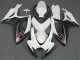 Best 2006-2007 White Suzuki GSXR 600/750 Motorcycle Fairing Kits Canada Best 2006-2007 White Suzuki GSXR 600/750 Motorcycle Fairing Kits Canada