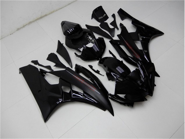 Best 2006-2007 Glossy Matte Black Yamaha YZF R6 Motor Bike Fairings Canada Best 2006-2007 Glossy Matte Black Yamaha YZF R6 Motor Bike Fairings Canada