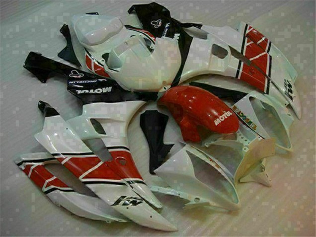 Best 2006-2007 Red White Yamaha YZF R6 Replacement Fairings Canada Best 2006-2007 Red White Yamaha YZF R6 Replacement Fairings Canada