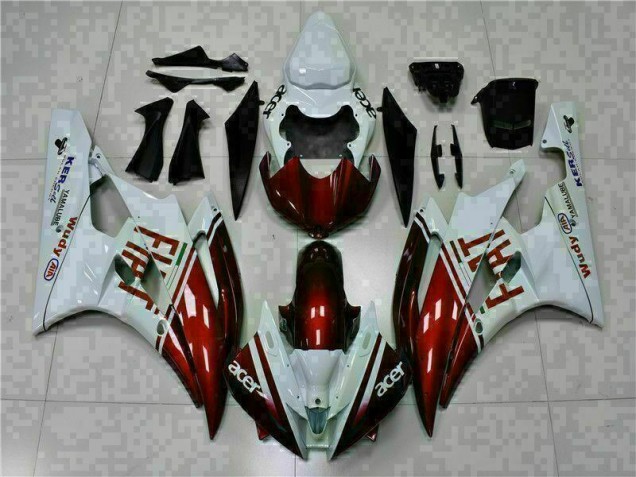 Best 2006-2007 Brown White Yamaha YZF R6 Motorcycle Fairing Kit Canada Best 2006-2007 Brown White Yamaha YZF R6 Motorcycle Fairing Kit Canada
