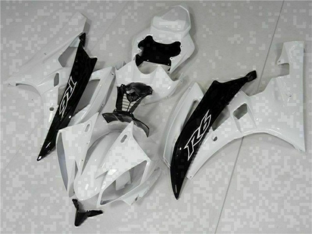 Best 2006-2007 White Black Yamaha YZF R6 Bike Fairings Canada Best 2006-2007 White Black Yamaha YZF R6 Bike Fairings Canada