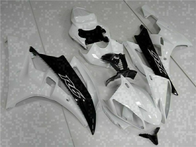 Best 2006-2007 White Black Yamaha YZF R6 Bike Fairings Canada Best 2006-2007 White Black Yamaha YZF R6 Bike Fairings Canada