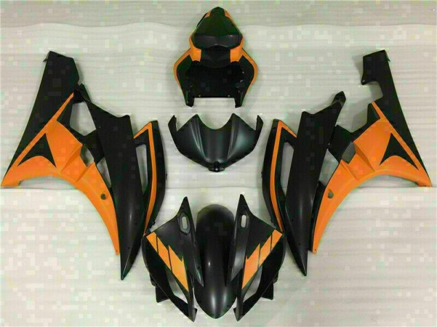 Best 2006-2007 Yellow Yamaha YZF R6 Motorcycle Fairings Kit Canada