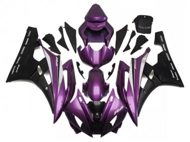 Best 2006-2007 Purple Black Yamaha YZF R6 Motorcylce Fairings Canada