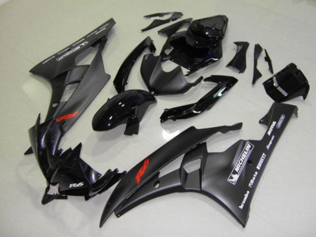 Best 2006-2007 Black Yamaha YZF R6 Bike Fairings Canada Best 2006-2007 Black Yamaha YZF R6 Bike Fairings Canada