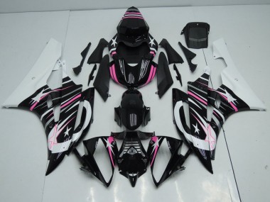 Best 2006-2007 Pink Star Yamaha YZF R6 Bike Fairings Canada