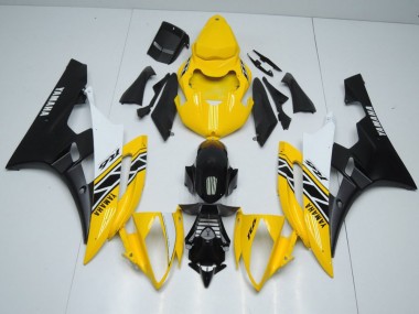 Best 2006-2007 Yellow OEM Style Yamaha YZF R6 Motorcycle Fairings Kits Canada