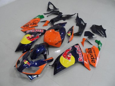 Best 2006-2011 Aprilia RS125 Motorcycle Fairings MF3838 - Red Bull Canada