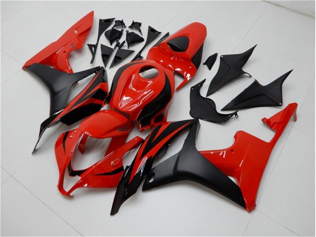 Best 2007-2008 Black Red Honda CBR600RR Motorcycle Fairing Kit Canada Best 2007-2008 Black Red Honda CBR600RR Motorcycle Fairing Kit Canada
