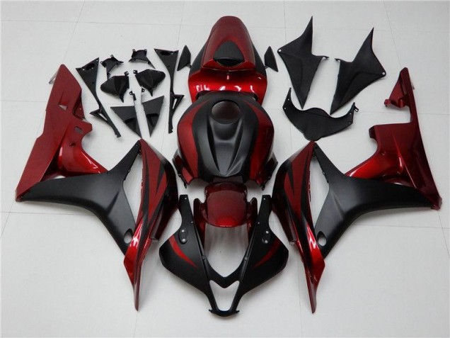 Best 2007-2008 Red Black Honda CBR600RR Bike Fairing Canada Best 2007-2008 Red Black Honda CBR600RR Bike Fairing Canada