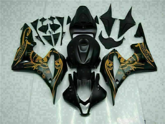 Best 2007-2008 Black Honda CBR600RR Motorcycle Fairing Canada