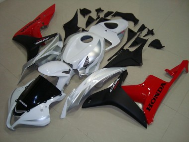 Best 2007-2008 White Black Red Honda CBR600RR Bike Fairing Canada