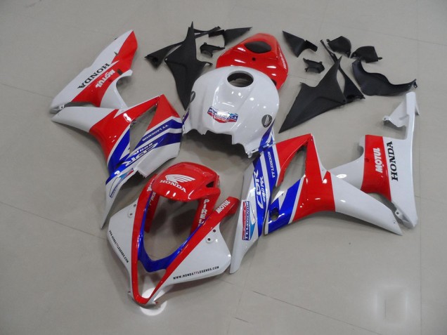 Best 2007-2008 White Red Blue Motul Honda CBR600RR Motorbike Fairing Kits Canada
