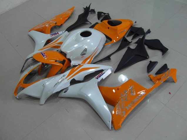 Best 2007-2008 Pearl White Orange Honda CBR600RR Motorcylce Fairings Canada Best 2007-2008 Pearl White Orange Honda CBR600RR Motorcylce Fairings Canada