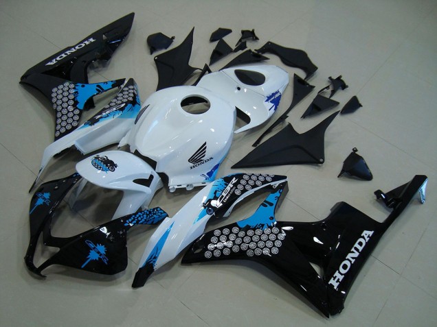 Best 2007-2008 White Black Blue Honda CBR600RR Bike Fairing Canada Best 2007-2008 White Black Blue Honda CBR600RR Bike Fairing Canada