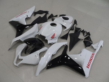 Best 2007-2008 White Black Honda CBR600RR Replacement Motorcycle Fairings Canada