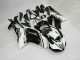 Best 2007-2008 Black White Kawasaki ZX6R Bike Fairings Canada Best 2007-2008 Black White Kawasaki ZX6R Bike Fairings Canada