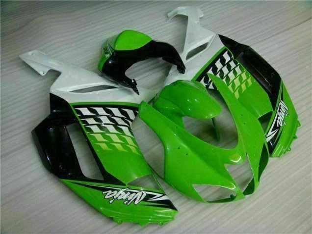 Best 2007-2008 Green White Ninja Kawasaki ZX6R Motorbike Fairing Canada Best 2007-2008 Green White Ninja Kawasaki ZX6R Motorbike Fairing Canada