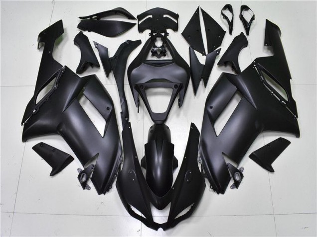 Best 2007-2008 Matte Black Kawasaki ZX6R Bike Fairing Kit Canada Best 2007-2008 Matte Black Kawasaki ZX6R Bike Fairing Kit Canada