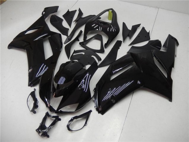 Best 2007-2008 Glossy Black Kawasaki ZX6R Motorcycle Bodywork Canada Best 2007-2008 Glossy Black Kawasaki ZX6R Motorcycle Bodywork Canada