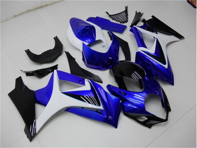 Best 2007-2008 Blue White Black Suzuki GSXR 1000 K7 Motorcylce Fairings Canada