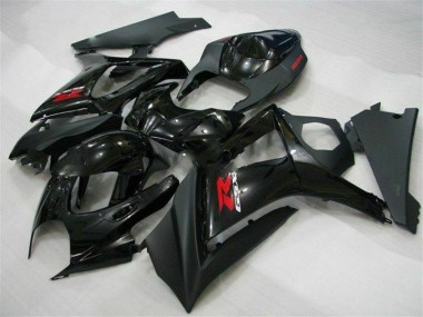 Best 2007-2008 Black Suzuki GSXR 1000 K7 Motorcycle Fairing Kits Canada