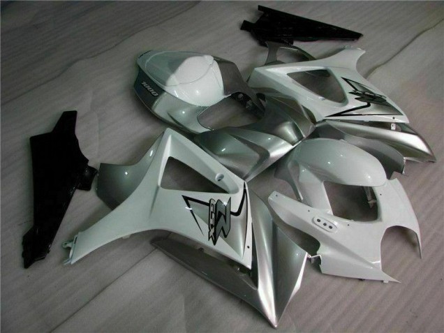 Best 2007-2008 Silver White Suzuki GSXR 1000 K7 Motorbike Fairing Canada Best 2007-2008 Silver White Suzuki GSXR 1000 K7 Motorbike Fairing Canada