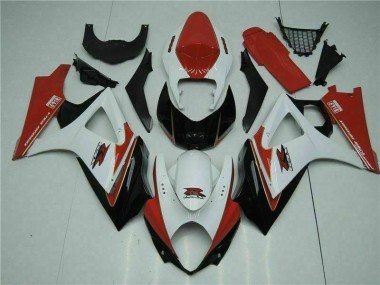 Best 2007-2008 Red White Suzuki GSXR 1000 K7 Motorcycle Bodywork Canada