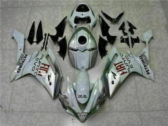 Best 2007-2008 White Yamaha YZF R1 Motorcycle Fairings Kits Canada Best 2007-2008 White Yamaha YZF R1 Motorcycle Fairings Kits Canada