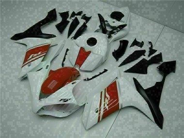 Best 2007-2008 White Yamaha YZF R1 Motorcycle Fairing Canada
