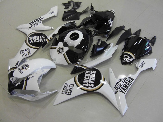 Best 2007-2008 Black Lucky Strike Yamaha YZF R1 Moto Fairings Canada Best 2007-2008 Black Lucky Strike Yamaha YZF R1 Moto Fairings Canada