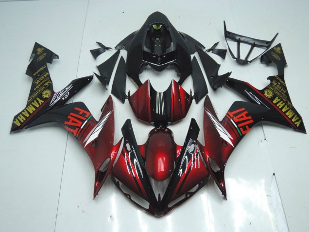 Best 2007-2008 Dark Glossy Black Yamaha YZF R1 Motorcycle Fairing Kits Canada Best 2007-2008 Dark Glossy Black Yamaha YZF R1 Motorcycle Fairing Kits Canada
