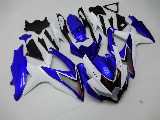 Best 2008-2010 White Blue Suzuki GSXR 600/750 Motorbike Fairings Canada Best 2008-2010 White Blue Suzuki GSXR 600/750 Motorbike Fairings Canada