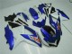 Best 2008-2010 Blue White Suzuki GSXR 600/750 Motorcycle Fairings Canada Best 2008-2010 Blue White Suzuki GSXR 600/750 Motorcycle Fairings Canada