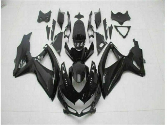 Best 2008-2010 Black Suzuki GSXR 600/750 Motorcycle Fairing Canada Best 2008-2010 Black Suzuki GSXR 600/750 Motorcycle Fairing Canada