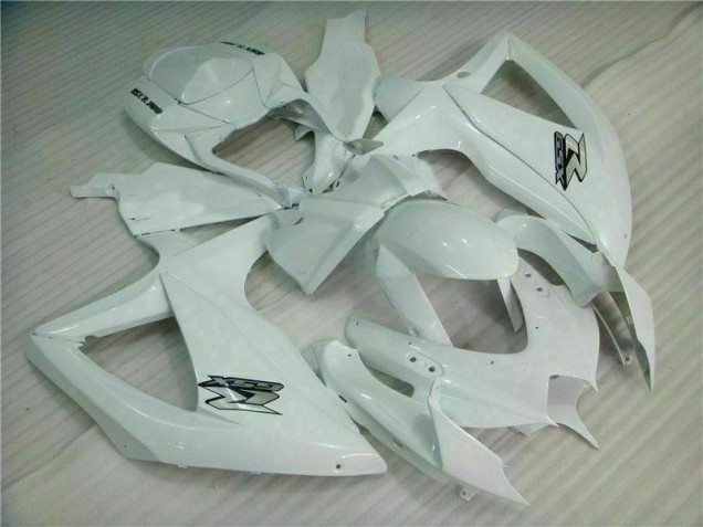 Best 2008-2010 White Suzuki GSXR 600/750 Bike Fairing Kit Canada Best 2008-2010 White Suzuki GSXR 600/750 Bike Fairing Kit Canada