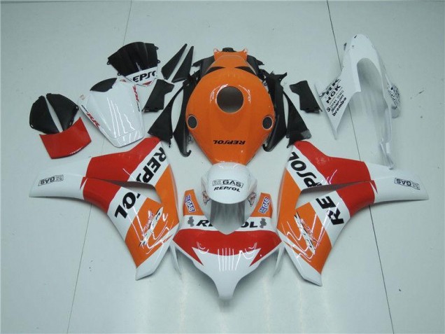 Best 2008-2011 Orange White Red Repsol Honda CBR1000RR Motorcycle Fairing Kits Canada Best 2008-2011 Orange White Red Repsol Honda CBR1000RR Motorcycle Fairing Kits Canada